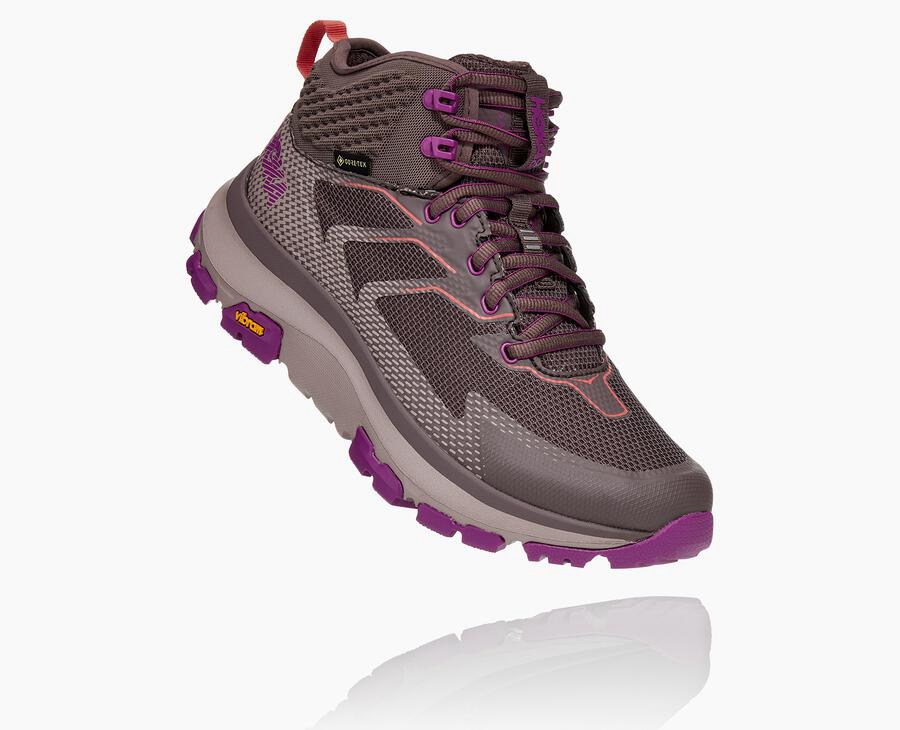 Hoka One One Wandelschoenen Dames - Toa Gore-Tex - Paars - KC2369547